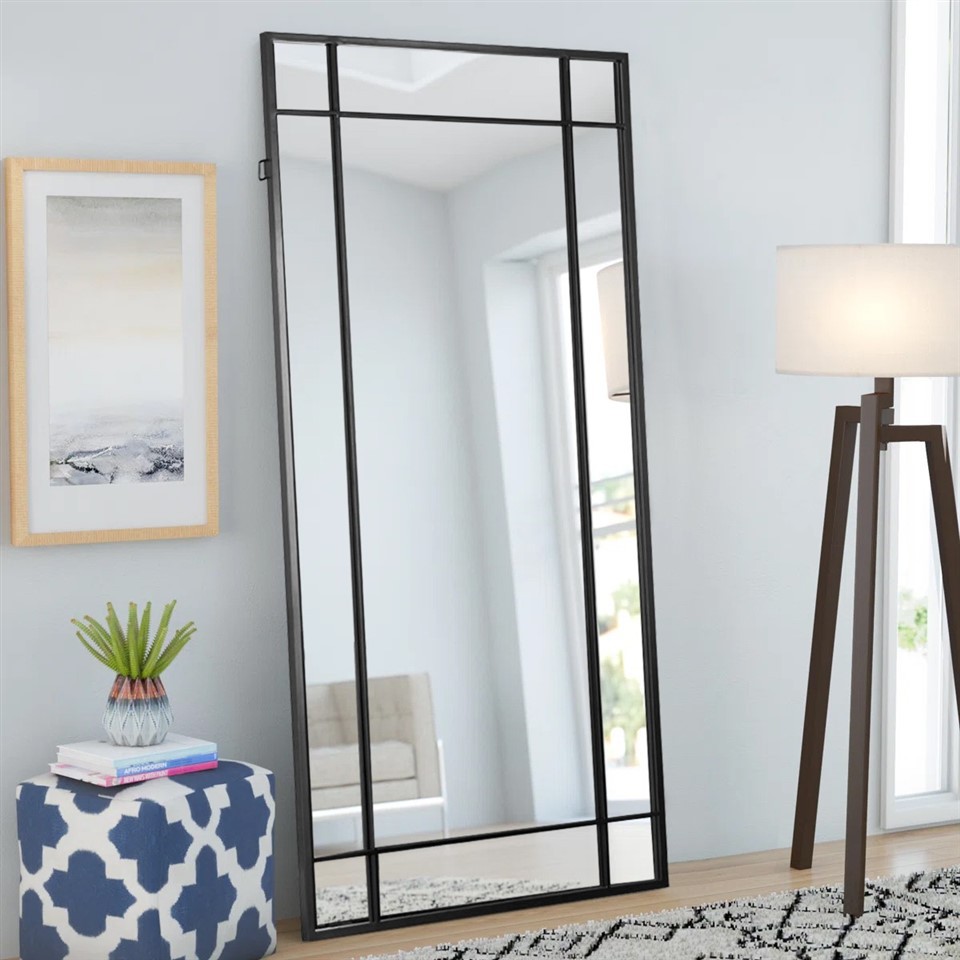 Rectangle Full Legnth Metal Mirror suppliers